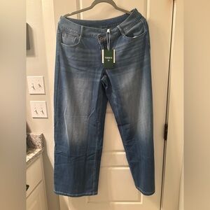 HALARA Women's Straight Leg Blue Jeans